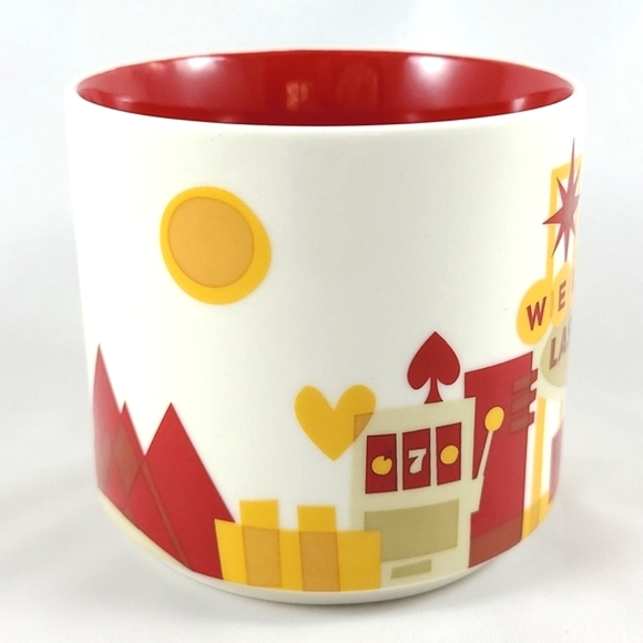 Starbucks Las Vegas YOU  ARE HERE Coffee Tea Mug Collection 14 FL Oz - Picture 2 of 9